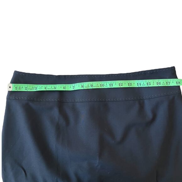 Elie Tahari Black Wool Pencil Skirt - Size 14 - Picture 4 of 9